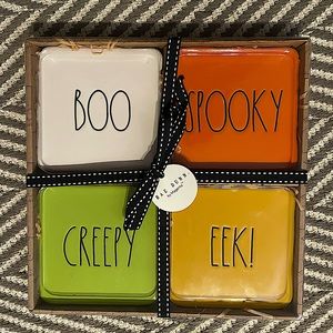 2/$40 Rae Dunn Halloween Coasters